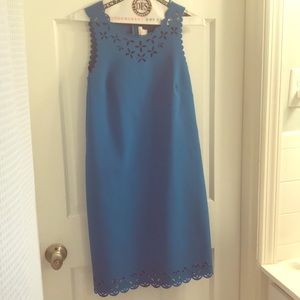 J Crew blue dress